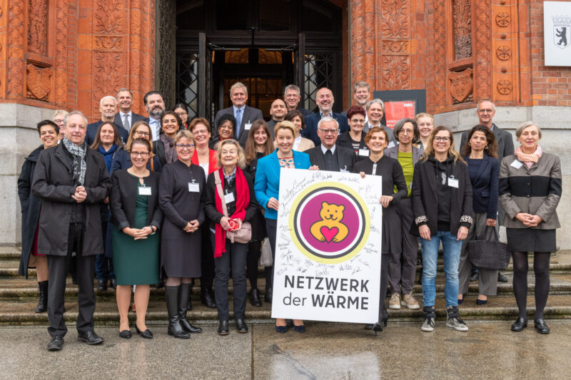 Pressekonferenz "Netzwerk der Wärme", Rotes Rathaus Berlin
