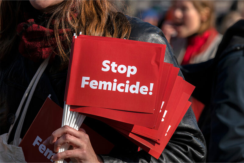 Femizid, Frauenmord, Orange Day